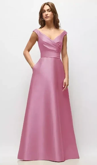 Dessy Style #D811 #0 Toasted Sugar thumbnail