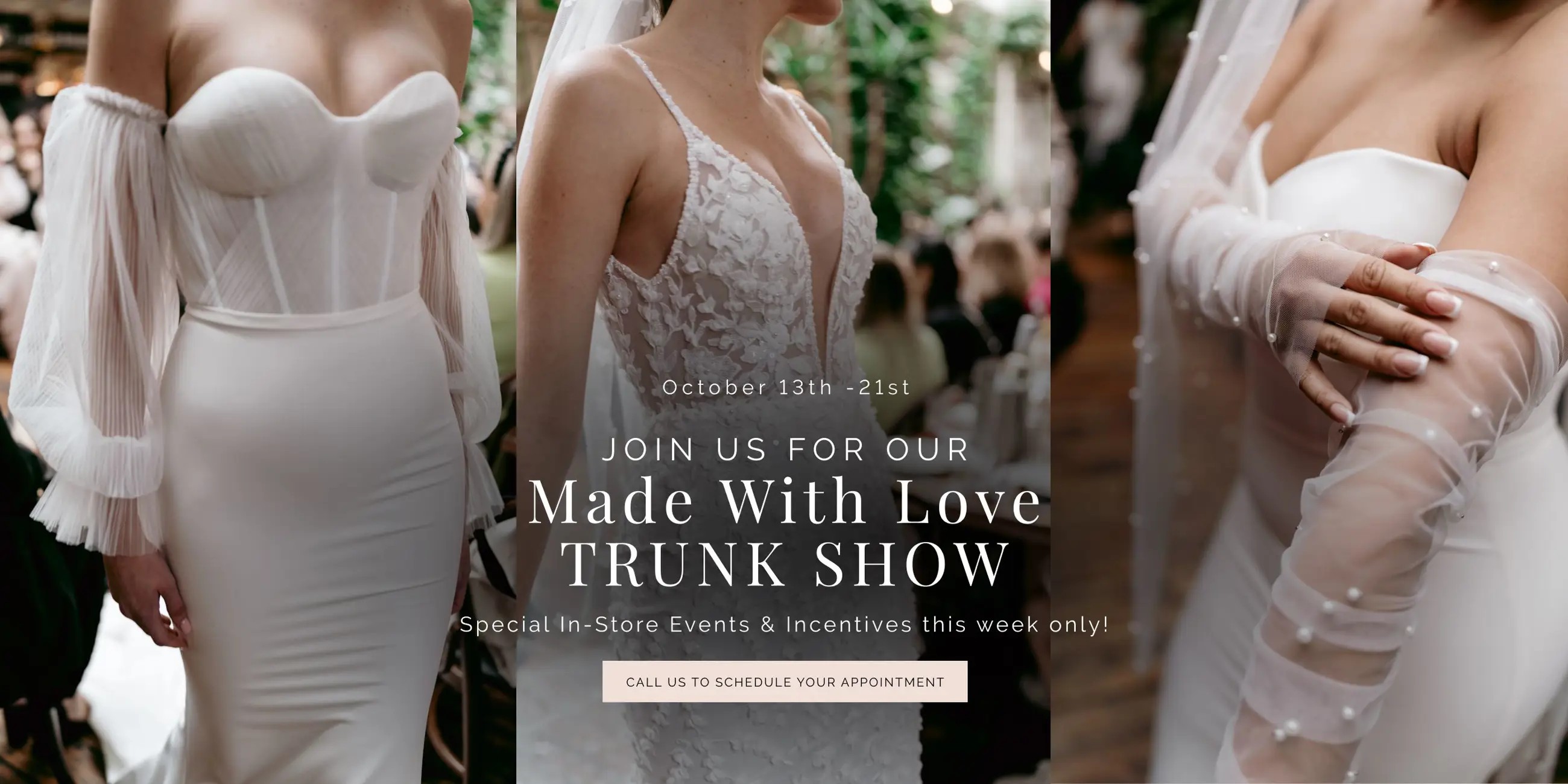 MWL Trunk Show Banner for Desktop